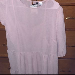 H&M dress puff sleeve